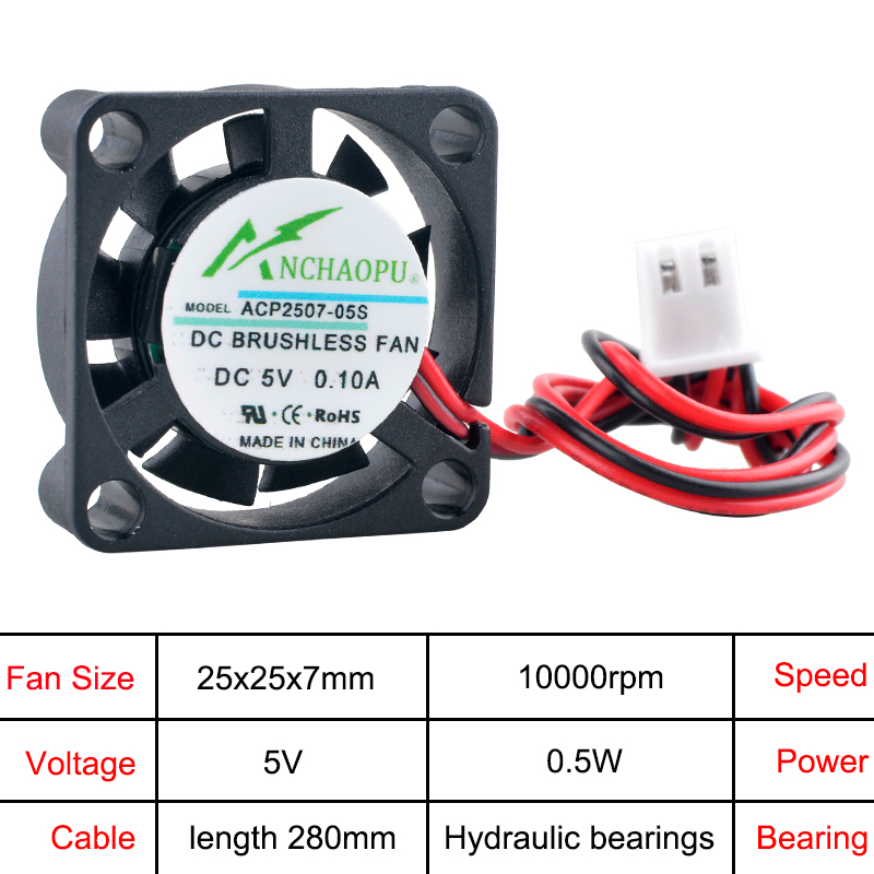 ANCHAOPU 25mm Ultradunne Koelv - Raspberry Pi Water Cooling Kit recensie en prijs