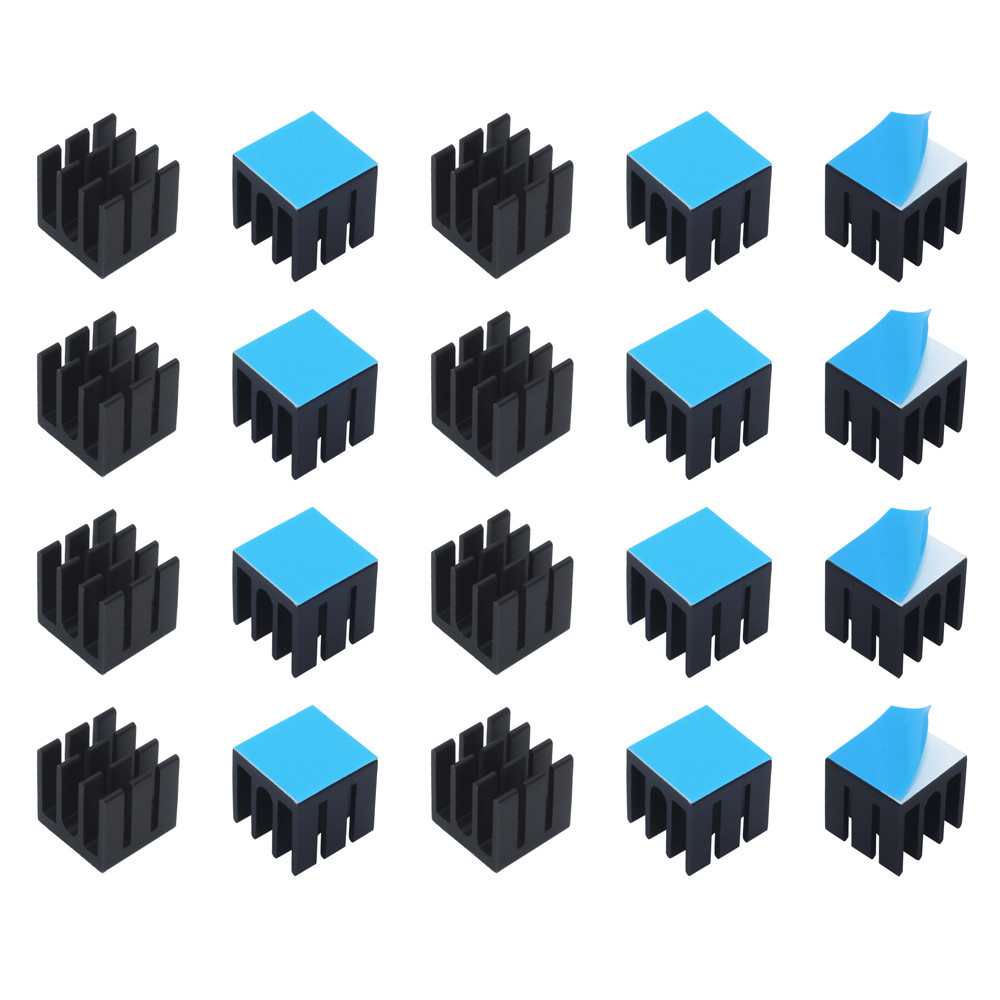 12x12x12mm 50 stuks Aluminium  - Raspberry Pi Water Cooling Kit recensie en prijs