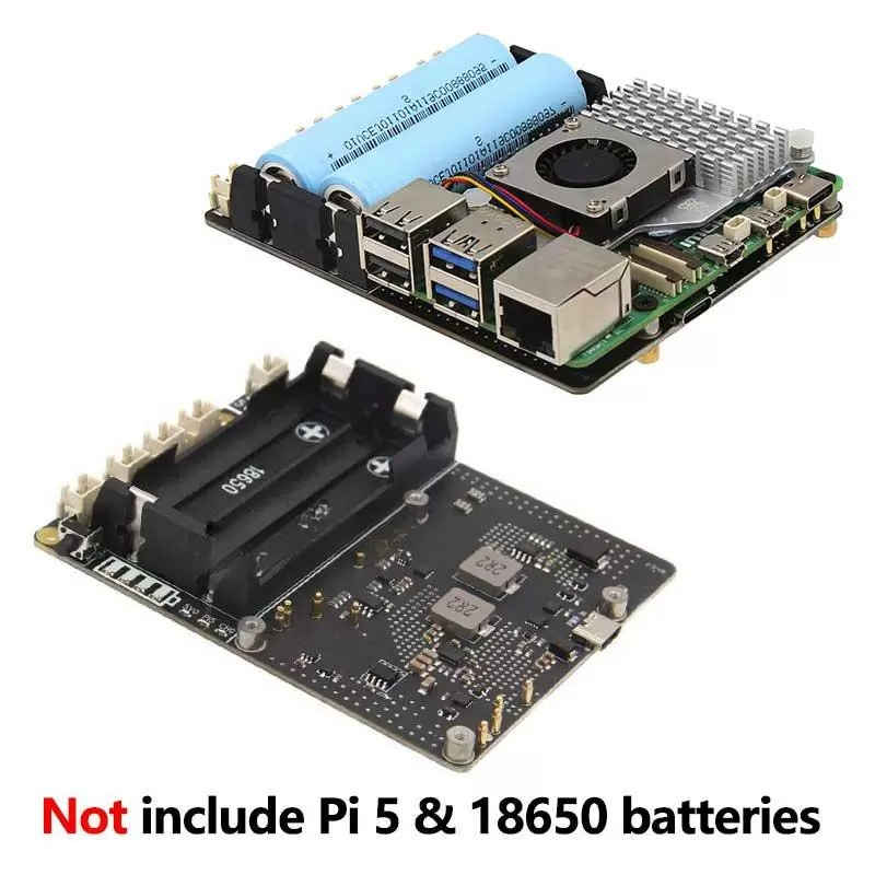 Raspberry Pi 5 X1201 UPS-uitbr - Raspberry Pi Uninterrupted Power Supply Ups 18650 recensie en prijs