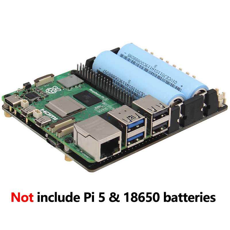 Raspberry Pi 5 X1201 UPS-uitbr - Raspberry Pi Uninterrupted Power Supply Ups 18650 recensie en prijs